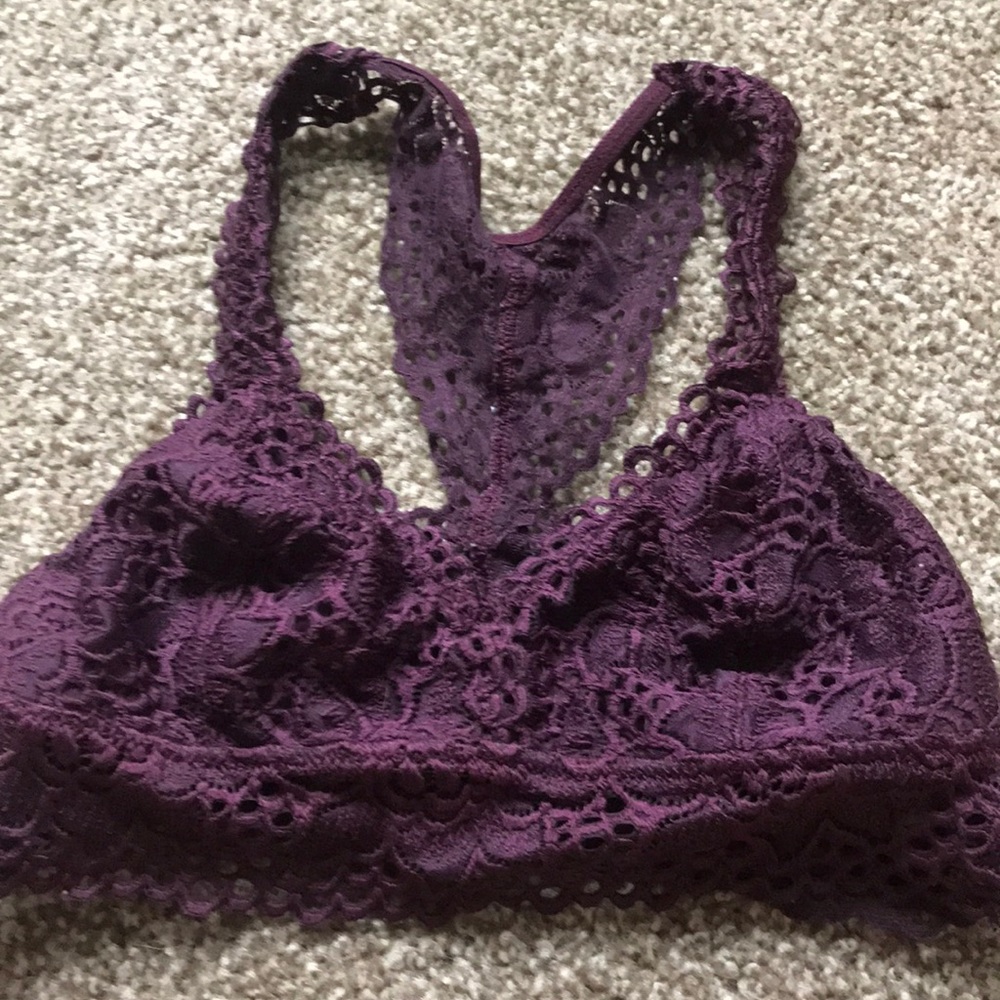 maroon arie bralette